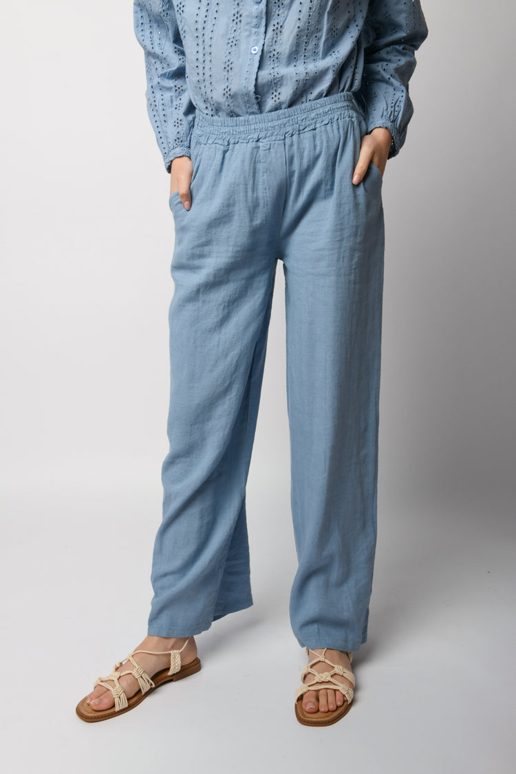 Pantalone palazzo naturale