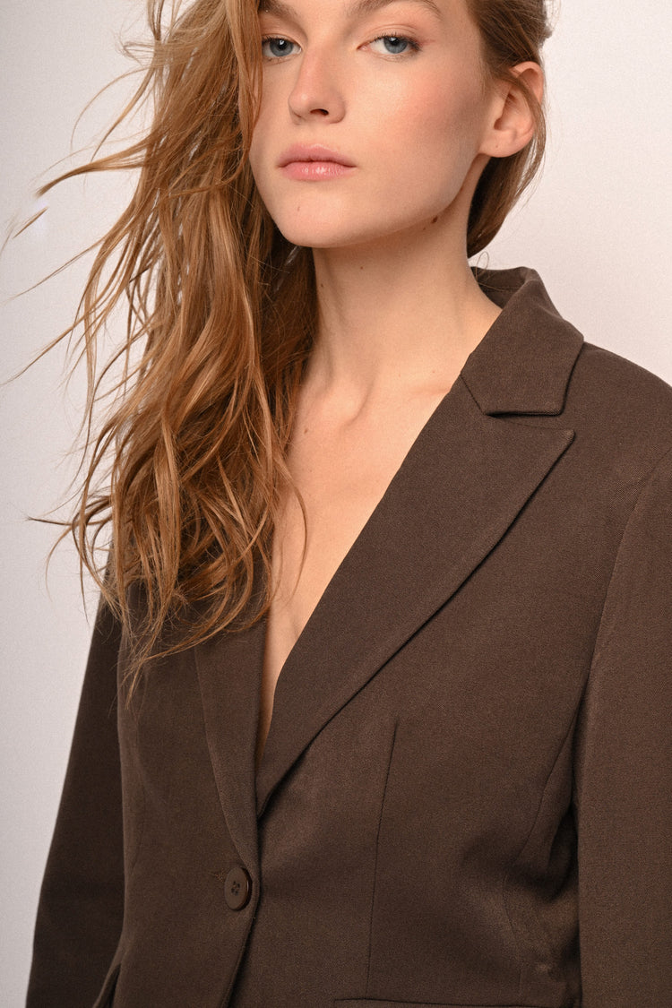 Blazer basic monopetto