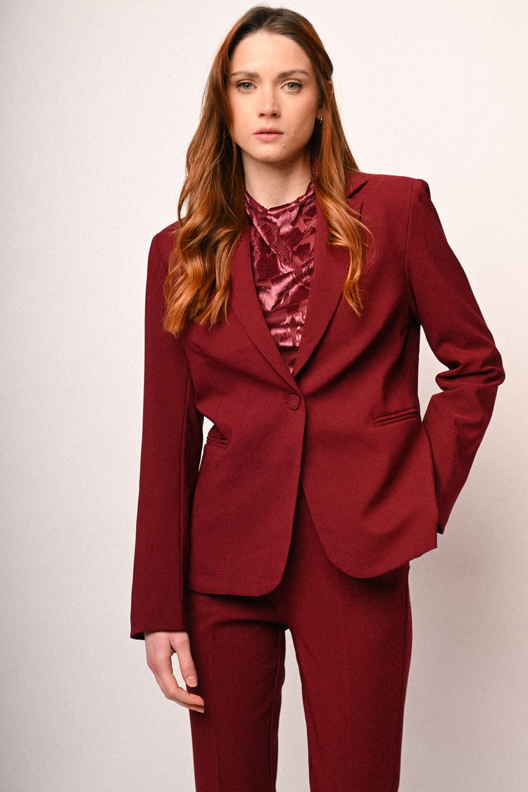 Blazer basic monopetto