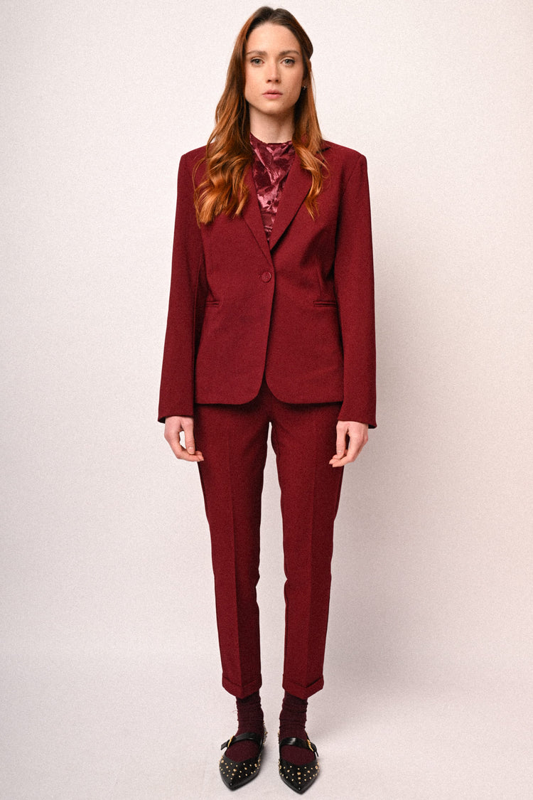 Blazer basic monopetto