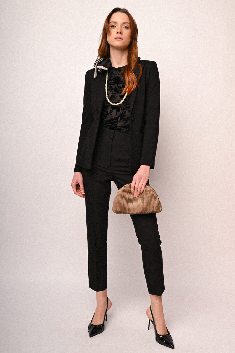 Blazer basic monopetto
