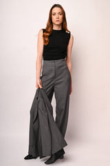 Pantaloni palazzo a vita alta