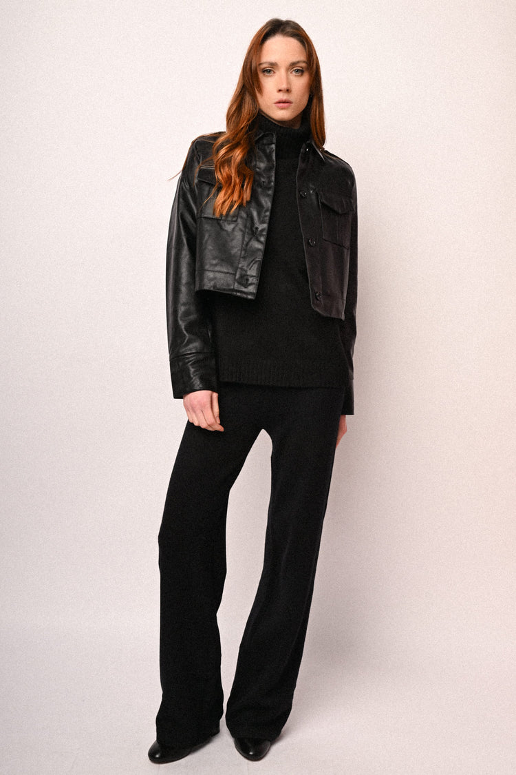 Bomber in similpelle