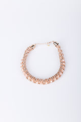 Collana intrecciata multifili