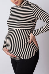 Lupetto premaman a righe