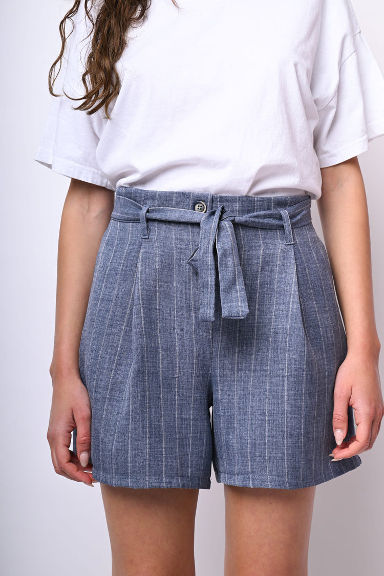 Shorts a stampa gessata
