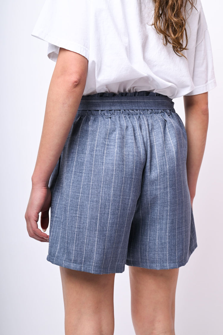 Shorts a stampa gessata