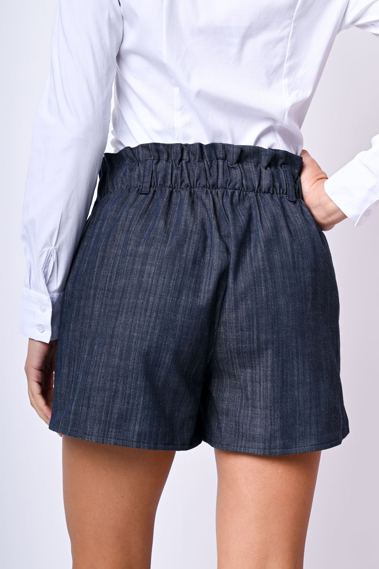 Shorts misto cotone stretch