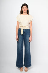 Top con paillettes
