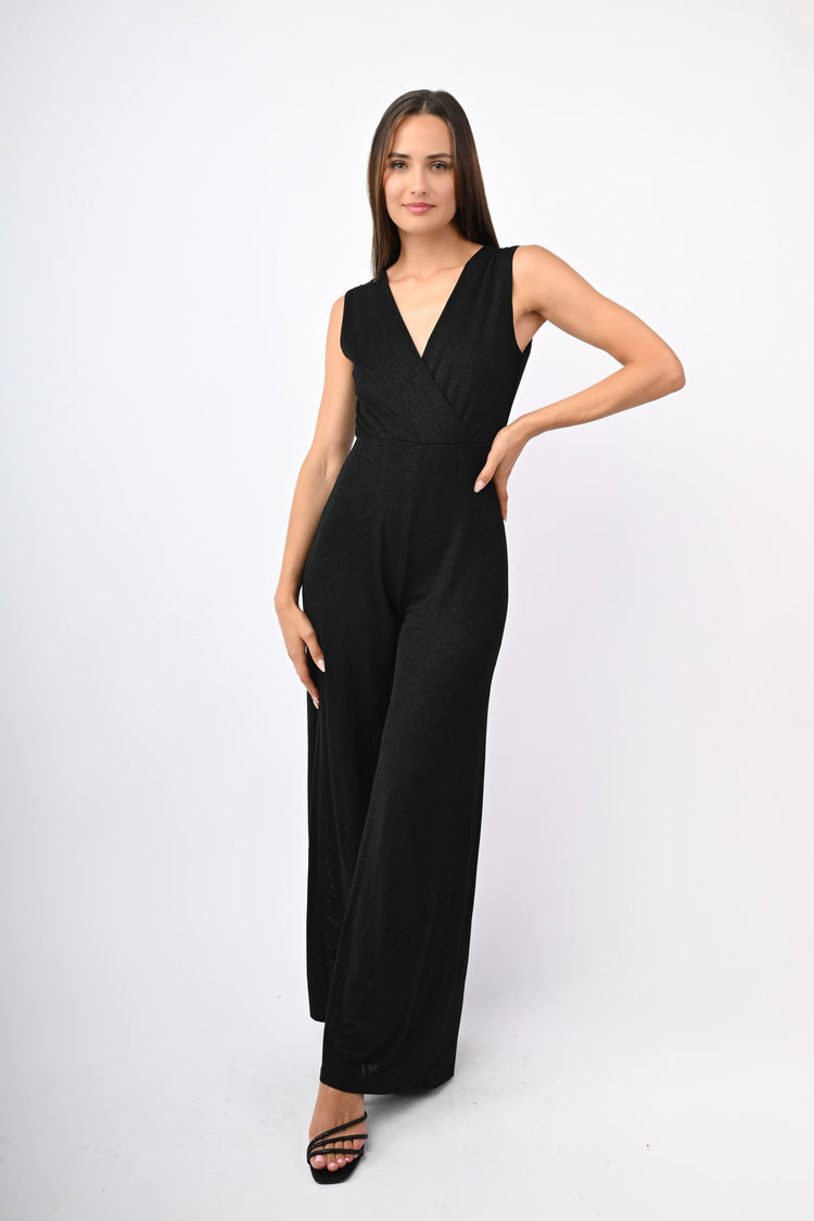 Tuta in maglia lurex