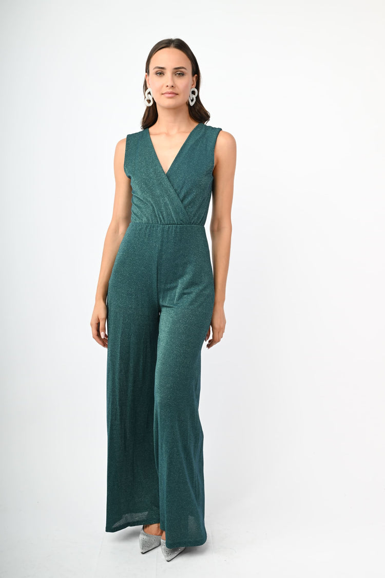 Tuta in maglia lurex