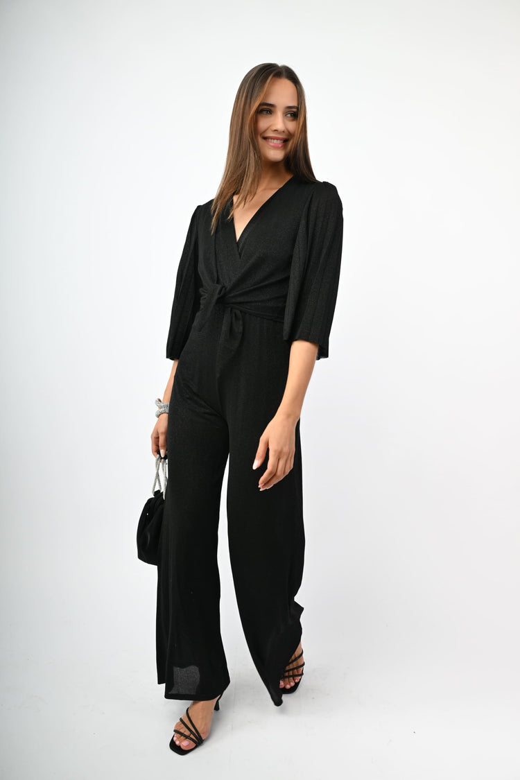 Coprispalle in maglia lurex