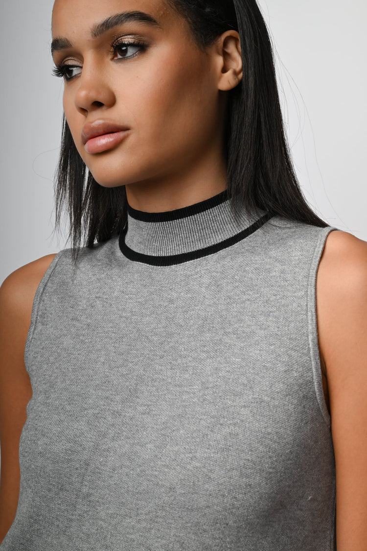 Mini abito a trapezio in maglia