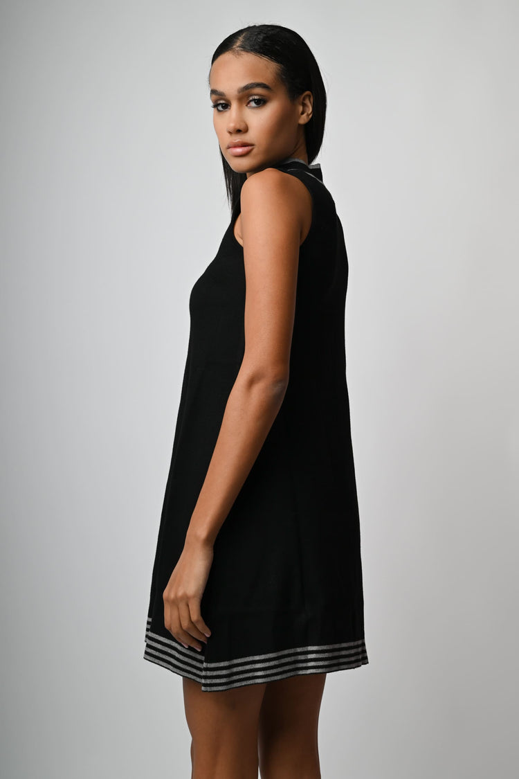 Mini abito a trapezio in maglia