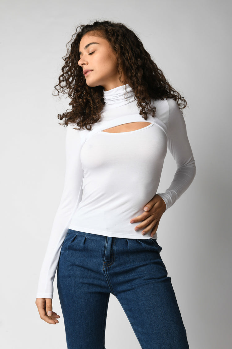 Top con cut-out