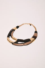 Collana con pietre irregolari