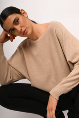 Pull con fiocco sul retro