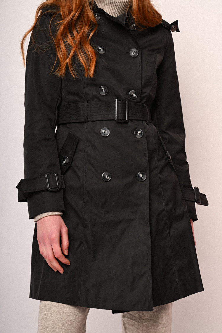 Trench basic doppiopetto con cintura