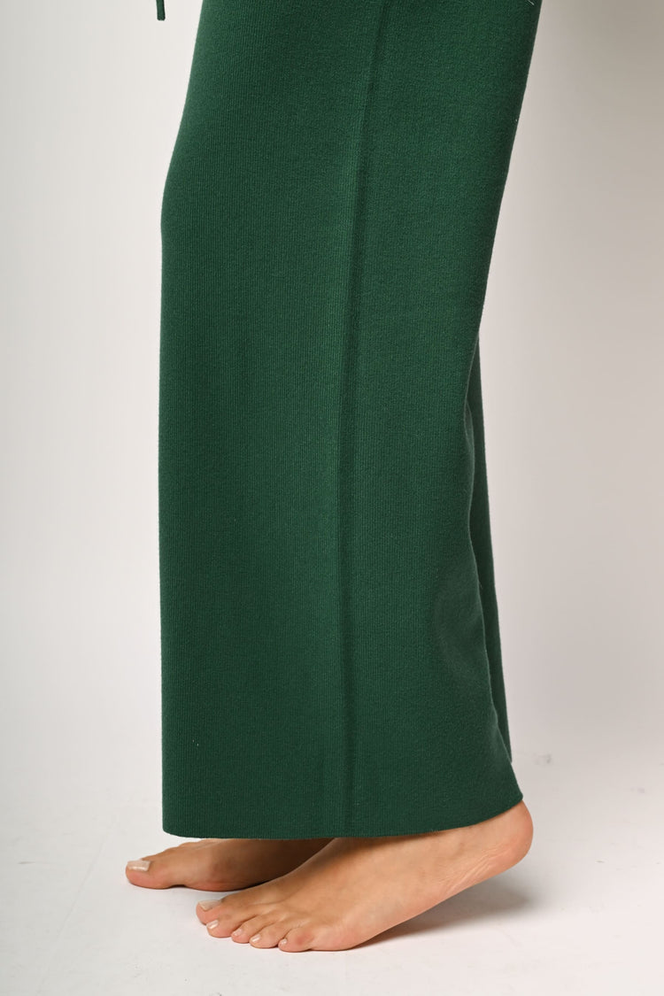 Pantaloni in maglia con coulisse