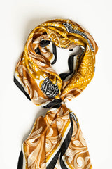 Foulard a stampa etnica multicolor