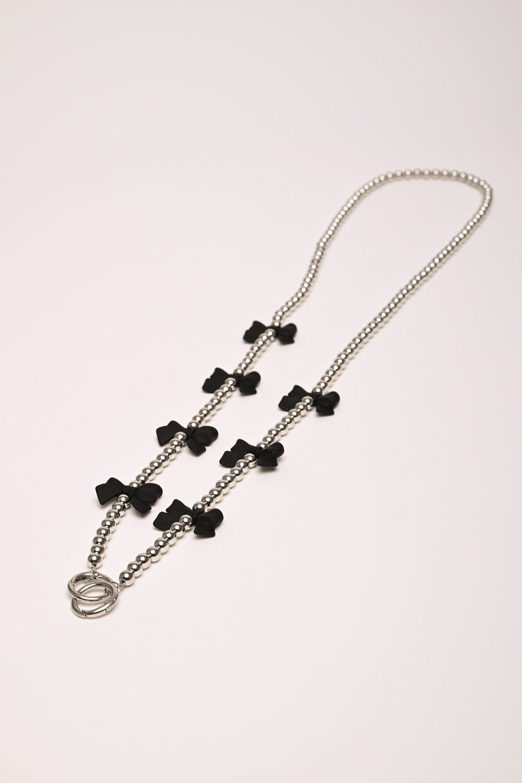 Collana porta-badge con fiocchi