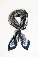 Foulard a stampa etnica multicolor