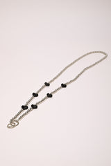Collana porta-badge con cuori