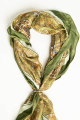 Foulard a stampa etnica multicolor