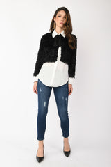 Jeans skinny strass