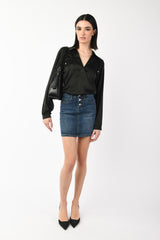 Minigonna in denim