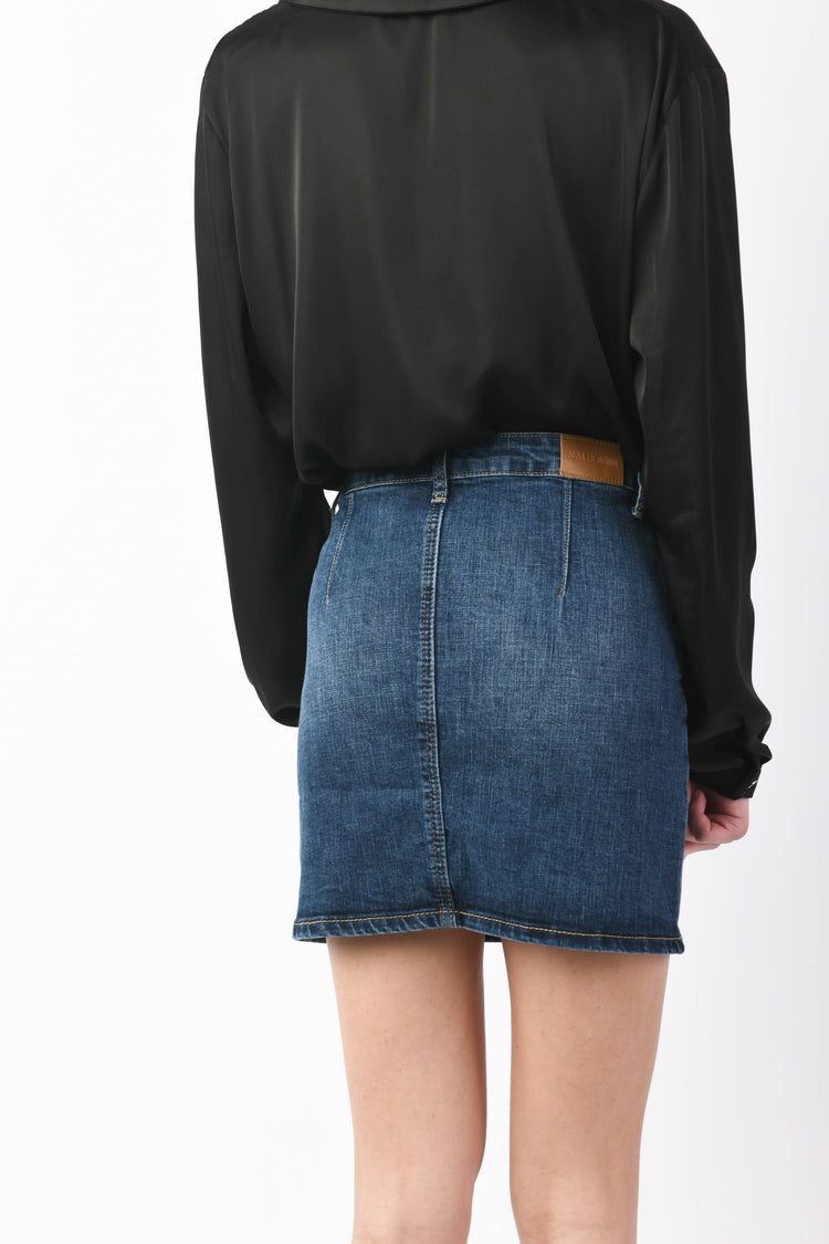 Minigonna in denim