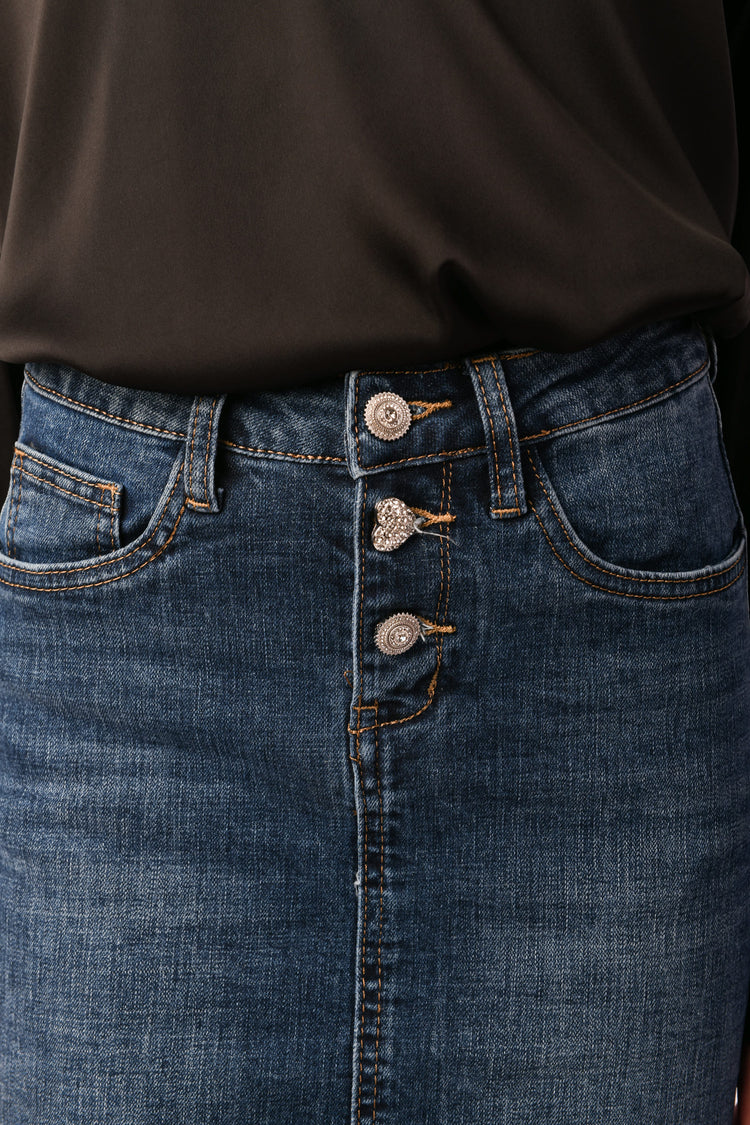 Minigonna in denim