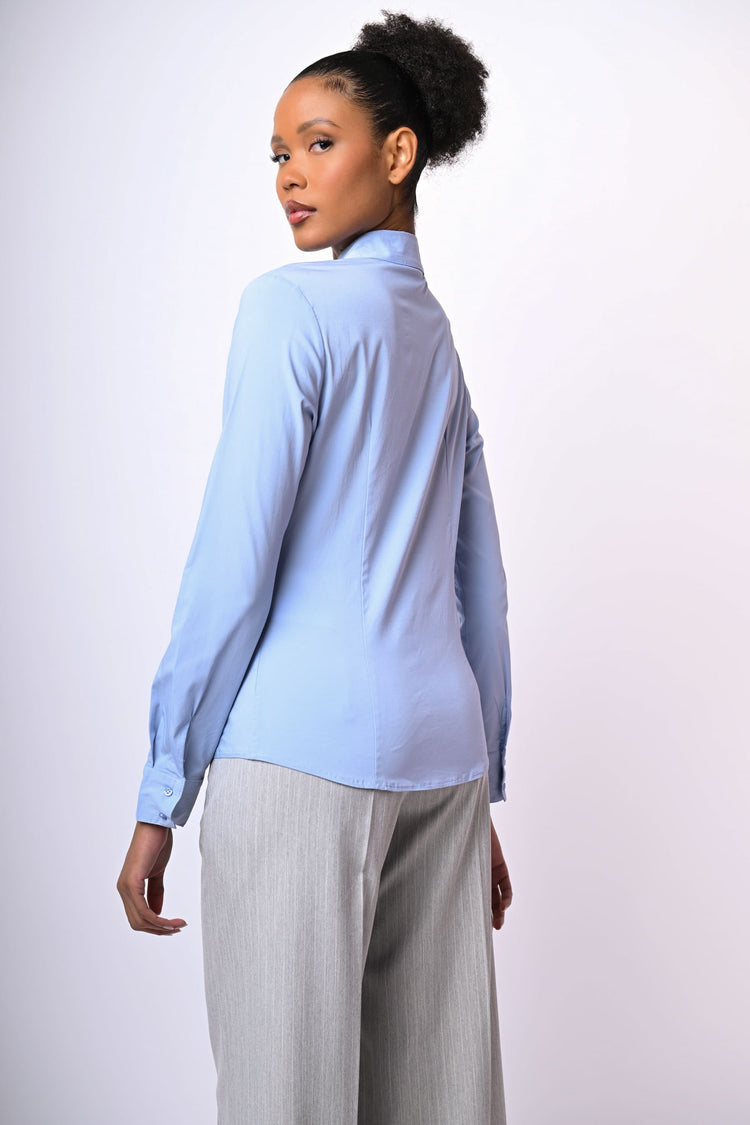 Camicia con decorazione strass