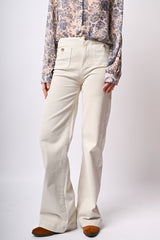 Pantaloni palazzo in cotone