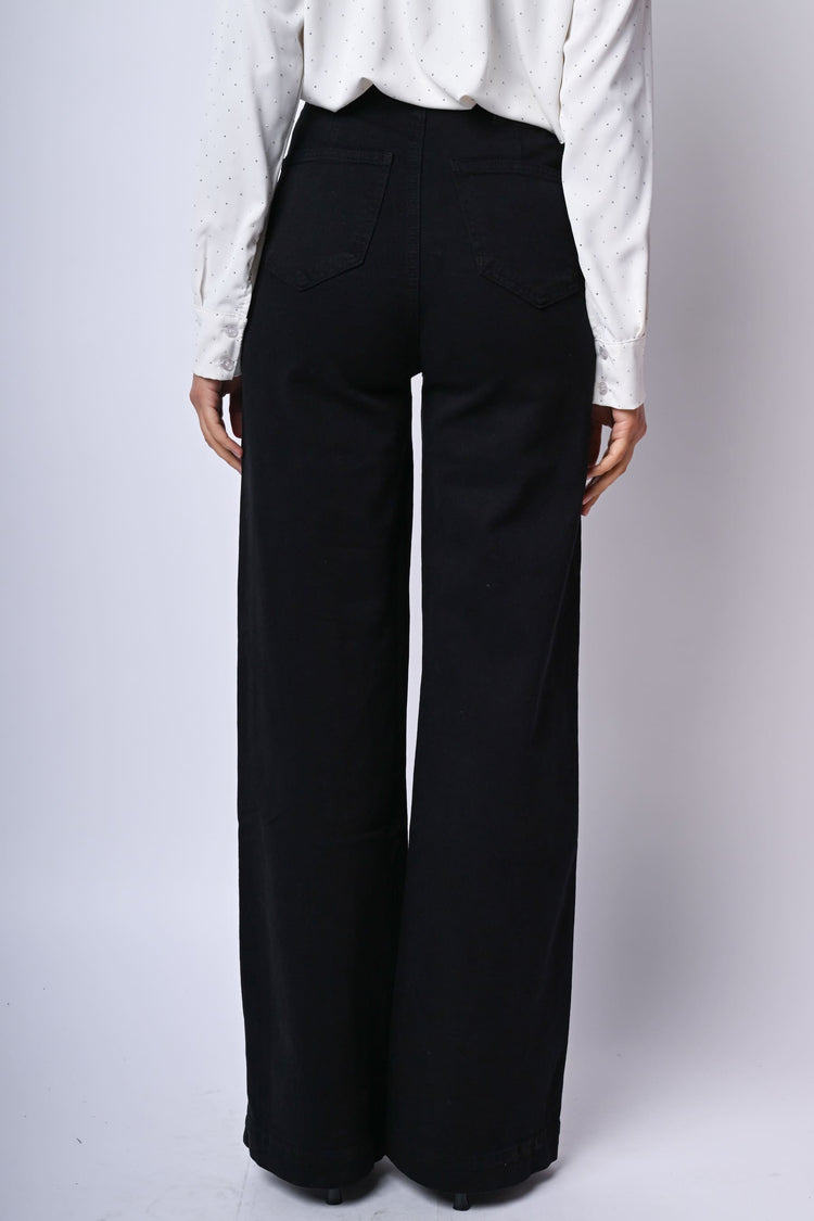 Pantaloni palazzo in cotone