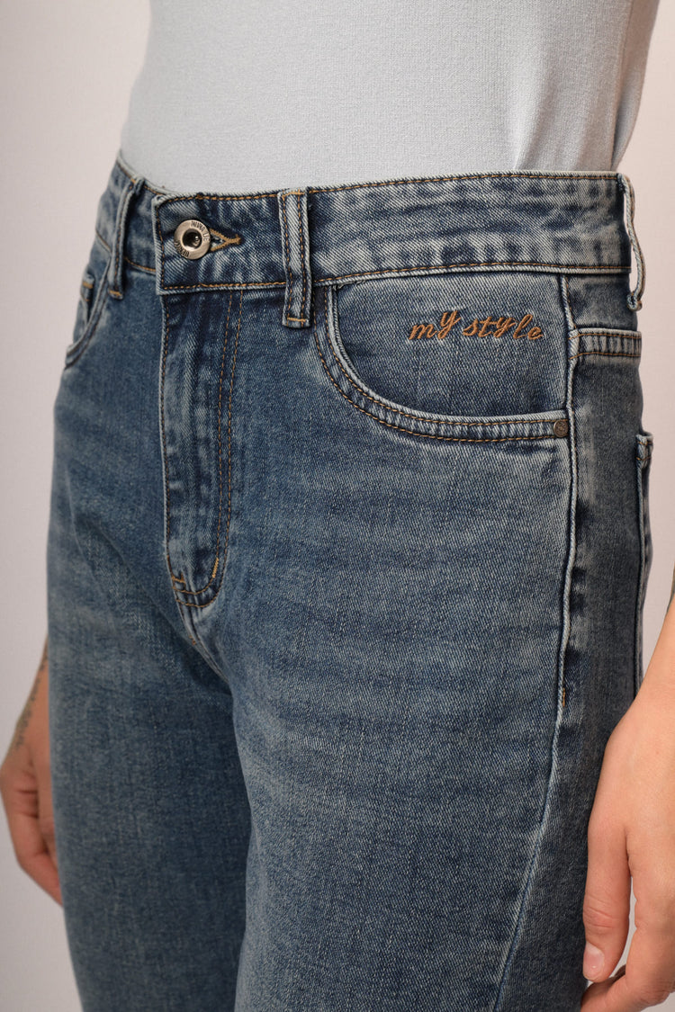 Jeans regular-fit My Style in denim blu