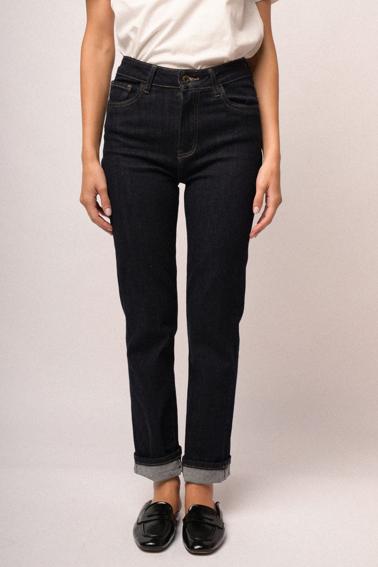 Jeans regular-fit  in denim blu notte