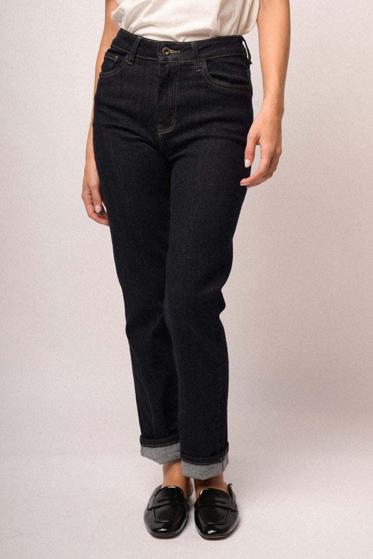 Jeans regular-fit  in denim blu notte