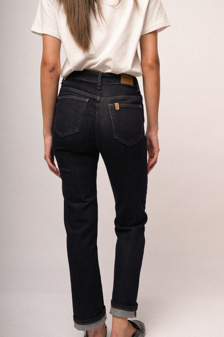 Jeans regular-fit  in denim blu notte