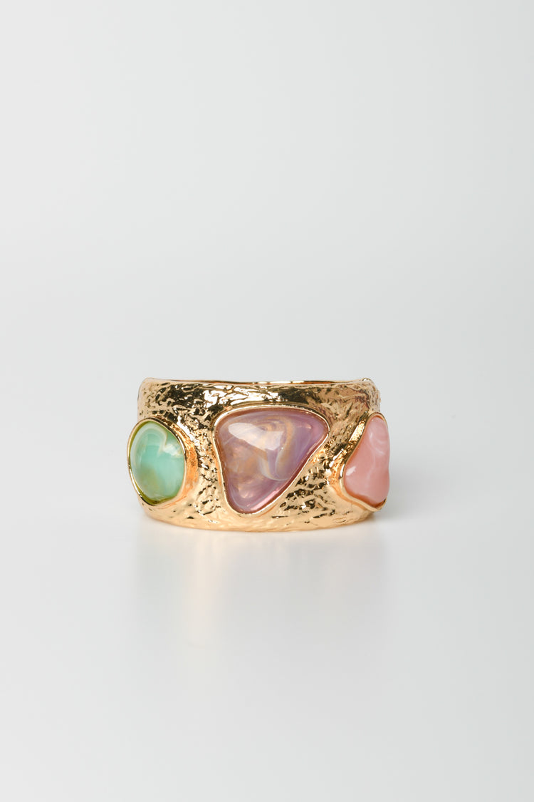 Bracciale rigido con pietre