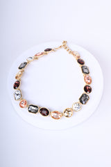 Collana con cristalli