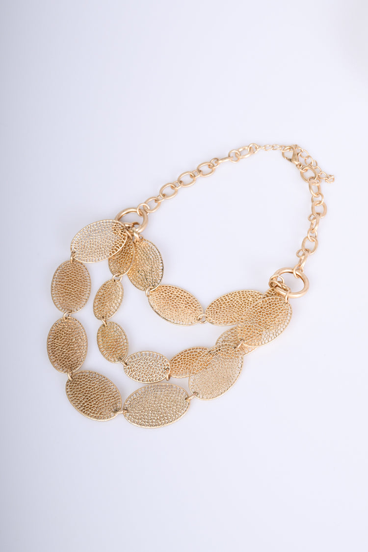 Collana con pendenti in filigrana