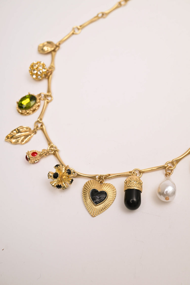 Collana con pendenti mix