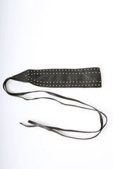 Cintura a fascia con borchie