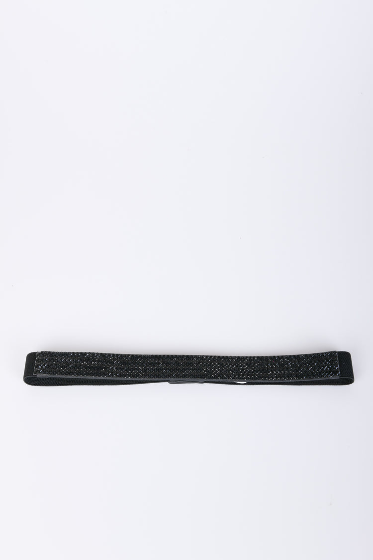Cintura elastica con strass