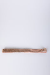 Cintura elastica con strass