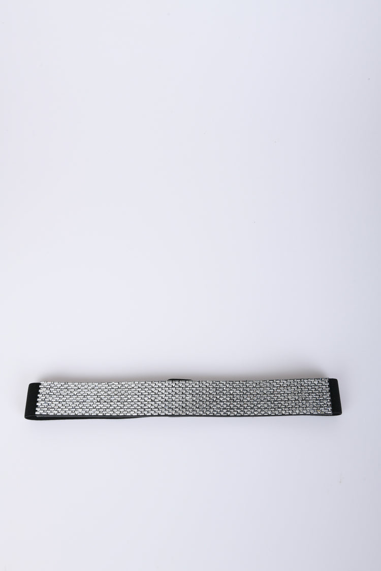 Cintura elastica con strass