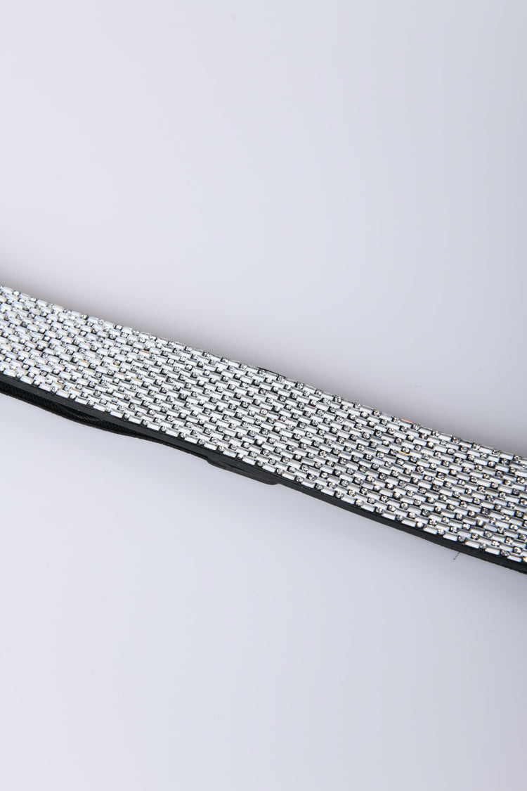 Cintura elastica con strass