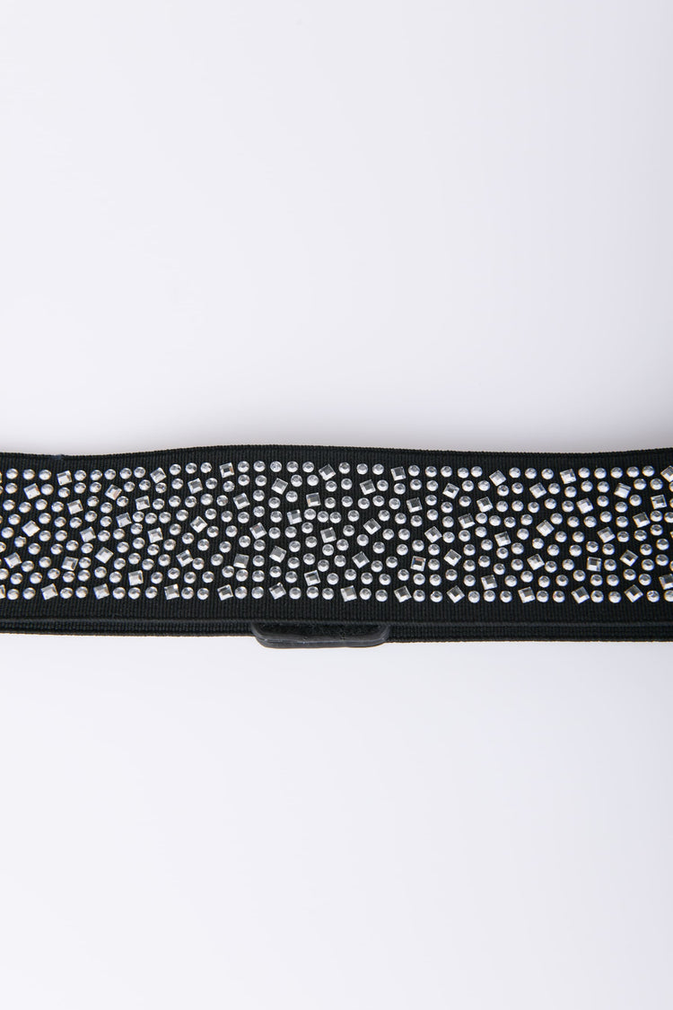 Cintura elastica con strass