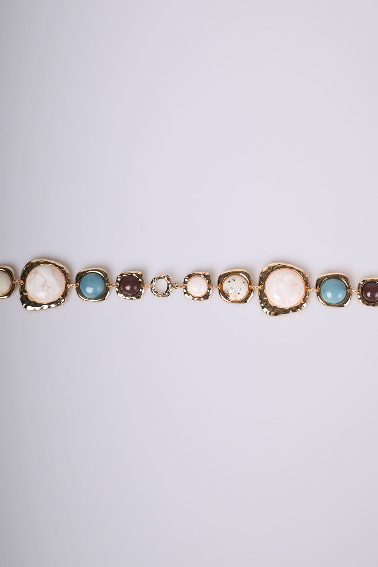 Cintura gioiello con pietre decorative